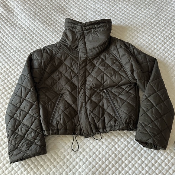 Anatomie NWOT Olive Quilted Jacket - Picture 2 of 9